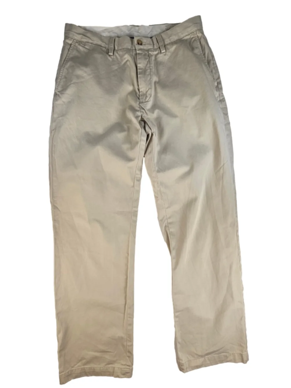 Polo Ralph Lauren Men’s Chino Pants 33x32 Relaxed Fit Beige Khaki Cotton